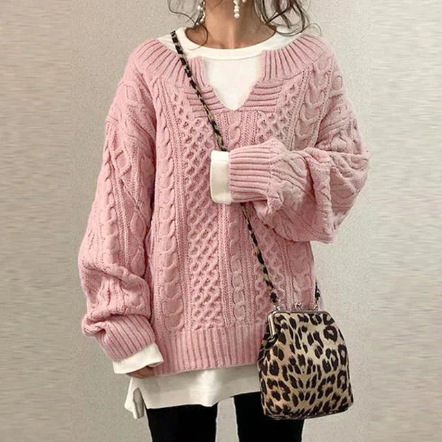 Elegantes Strickpullover-Modell "Signe"