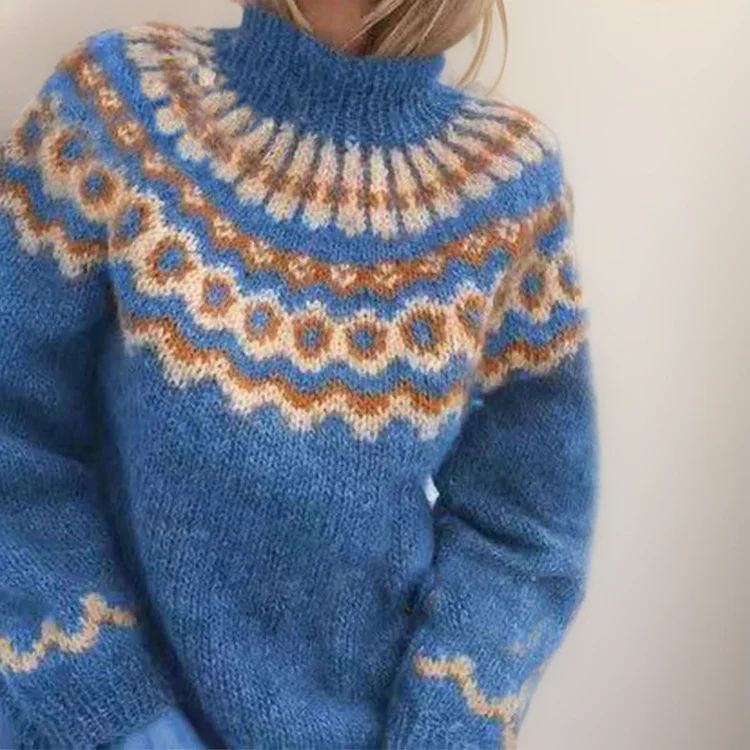 Weicher, warmer Rollkragenpullover Ava