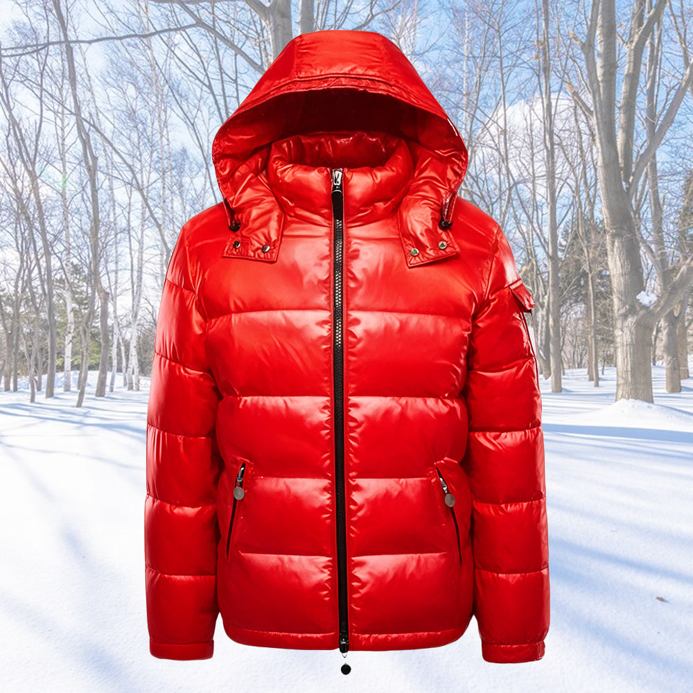 ModeGeist | Wasserdichte gesteppte Jacke mit Kapuze