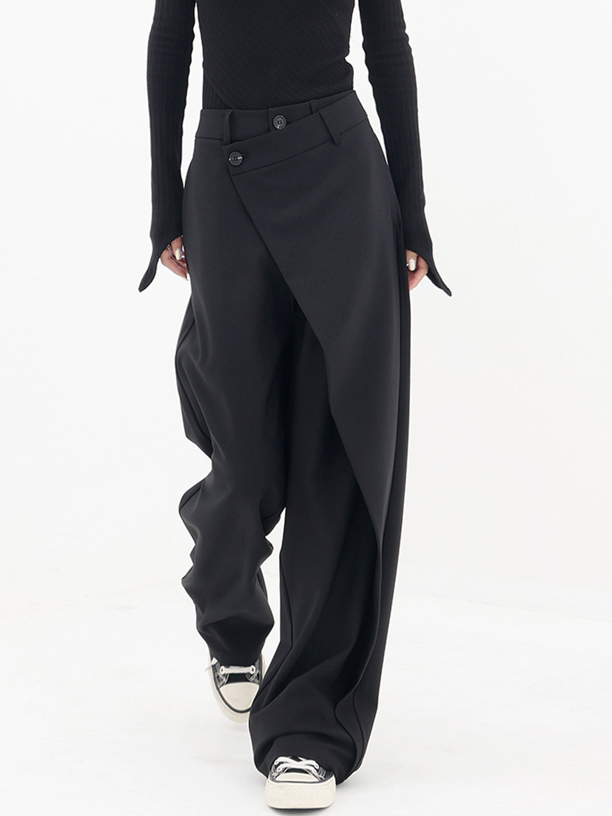 ModeGeist | Asymmetrische Weite Hosen