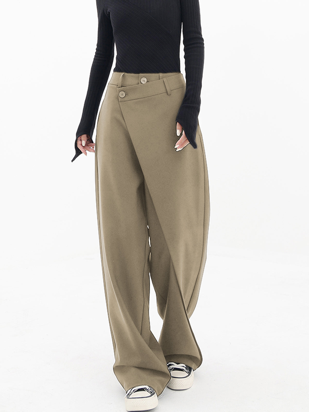 ModeGeist | Asymmetrische Weite Hosen