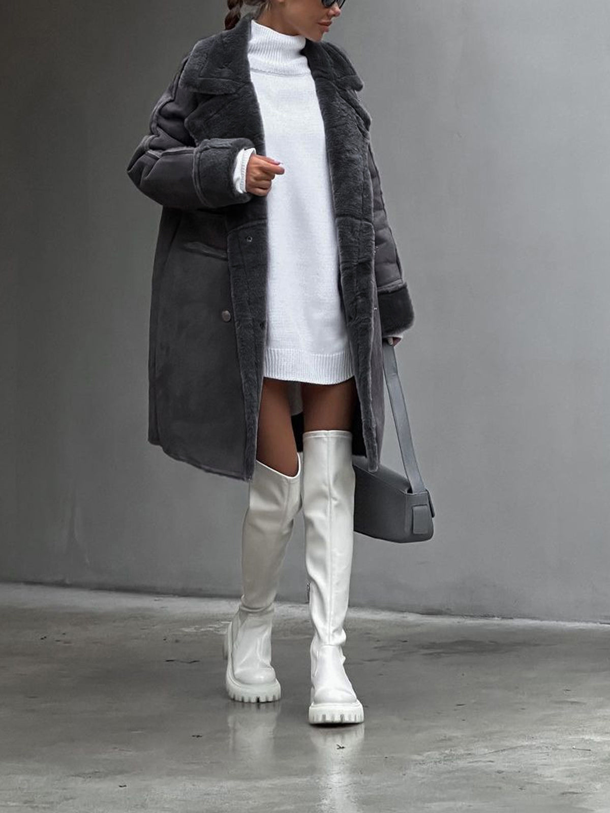 ModeGeist | Langer Wintermantel Damen