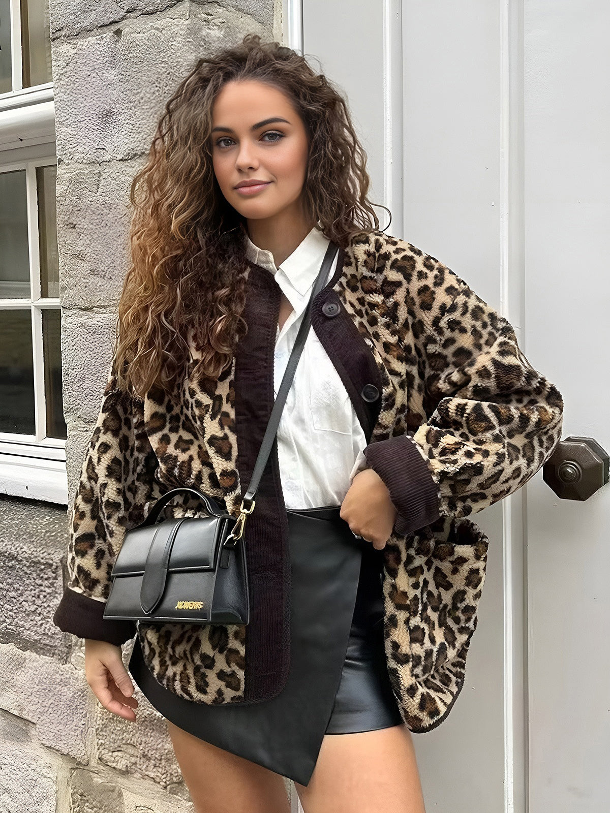 ModeGeist | Jacke - Lockere Passform - Knopfverschluss - Gerippte Kanten - Weich & Bequem - Lässiger Stil