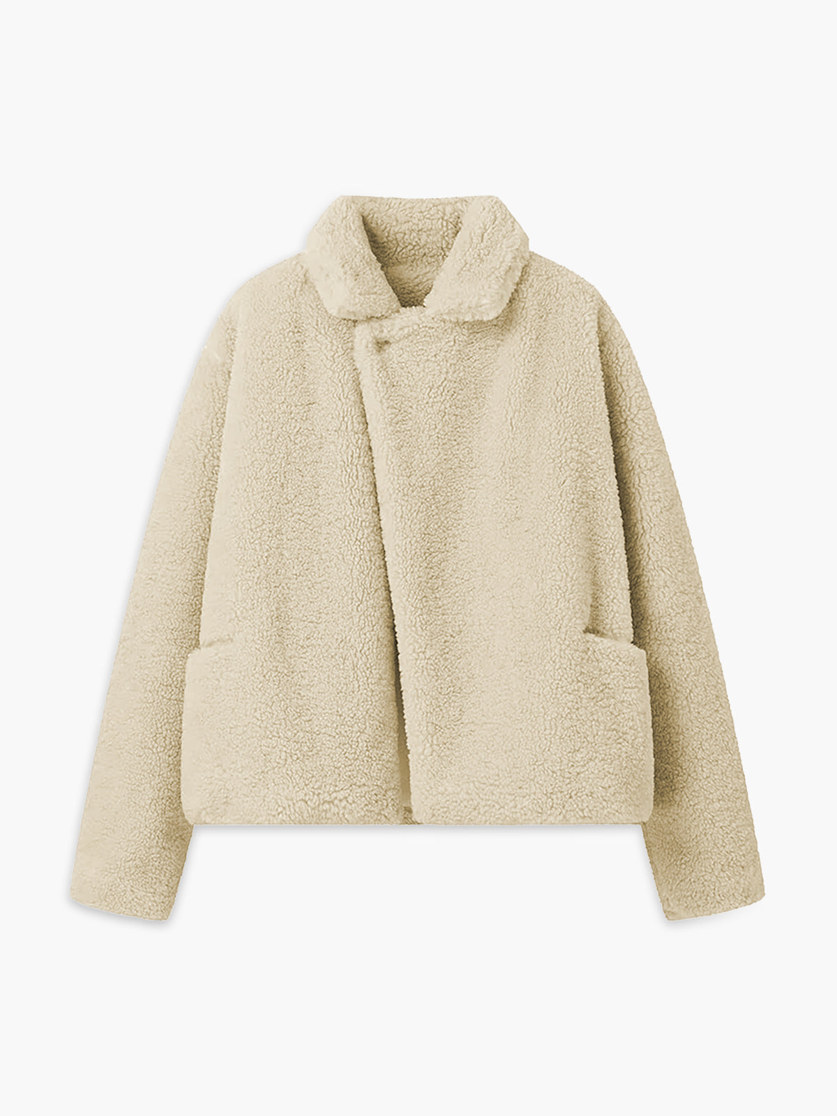 ModeGeist | Bequemer Damen Teddy Mantel