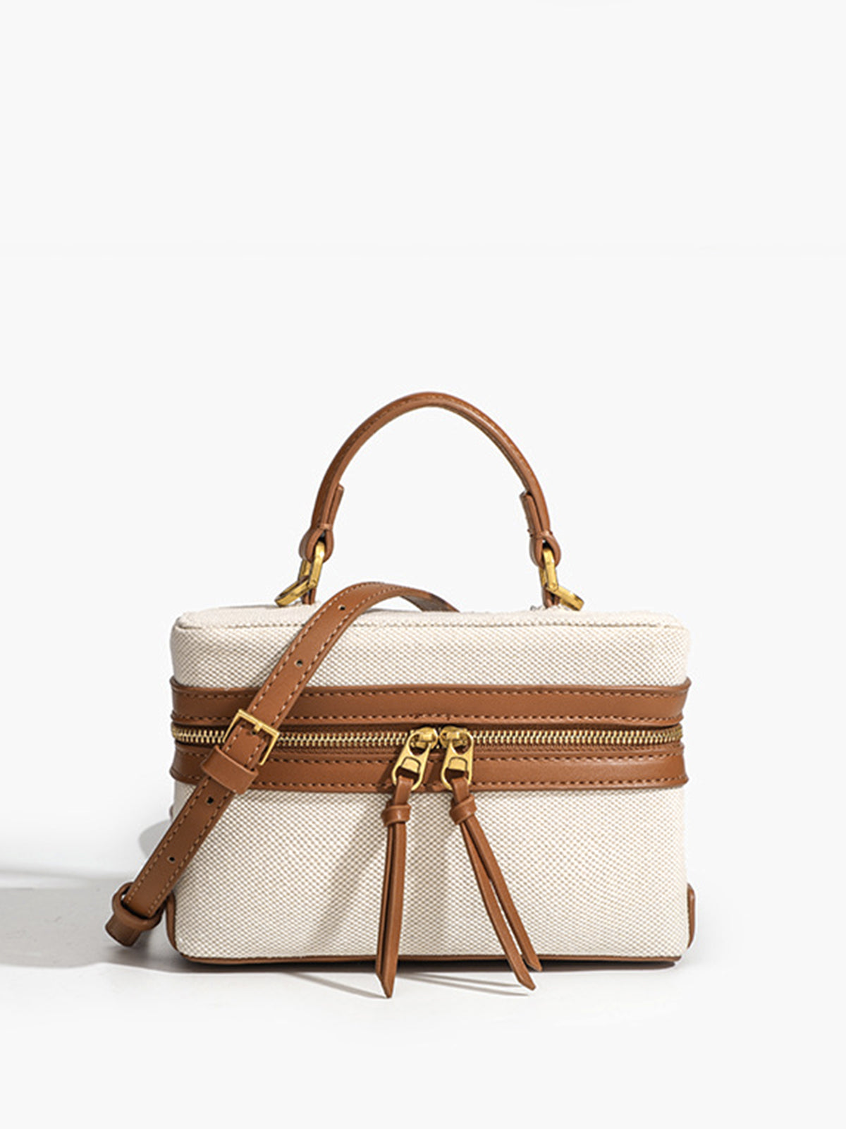 Damen Handtasche im Old-Money-Stil in Braun
 - Krohn-e