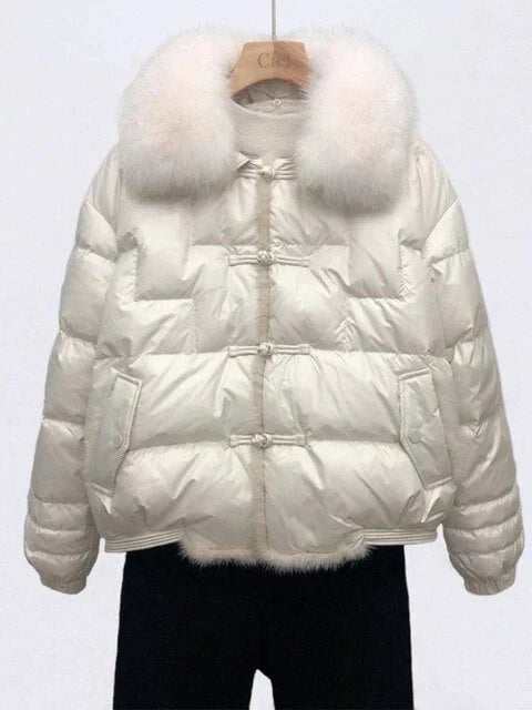 ModeGeist | Lockere Pufferjacke - Warm & Vintage
