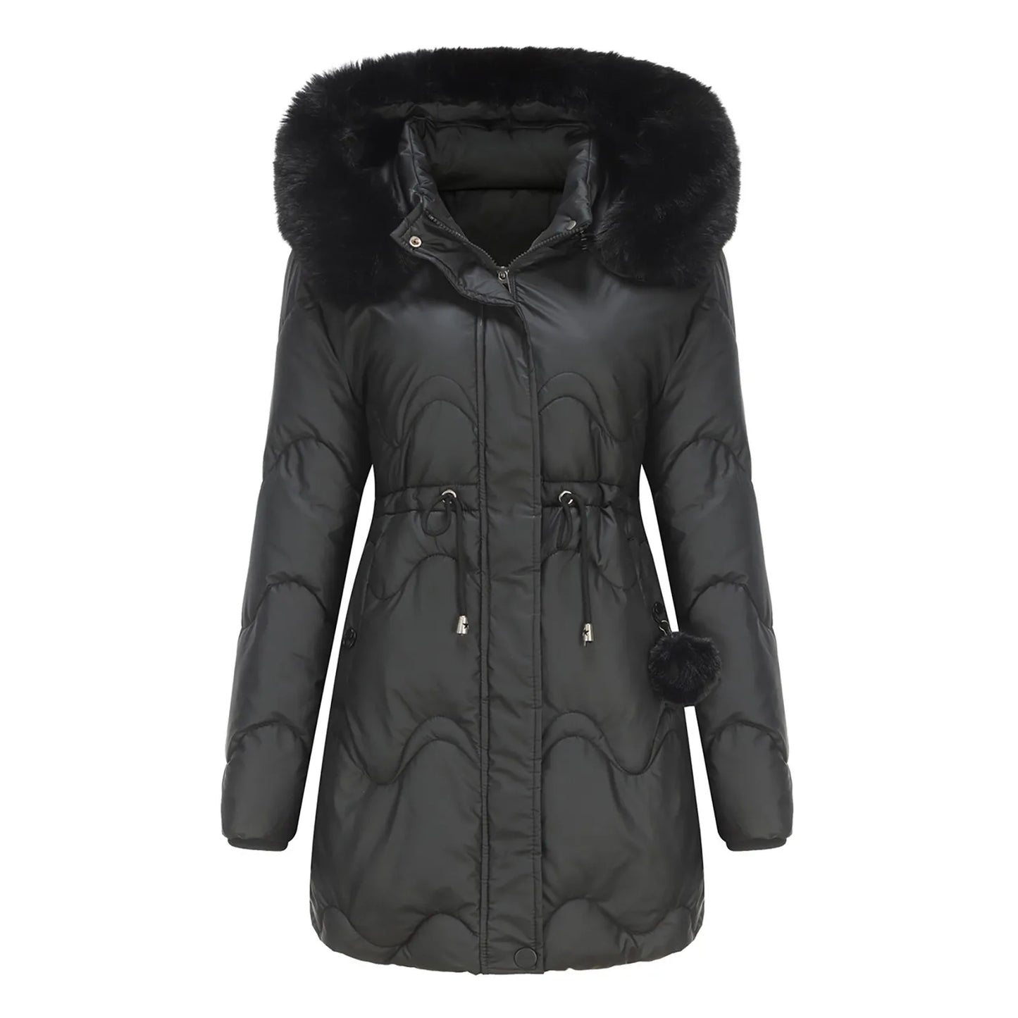 ModeGeist | Stepp-Winterjacke mit weichem Kragen