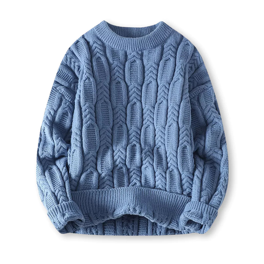 Klassischer, warmer Herren-Strickpullover – zeitlos elegant