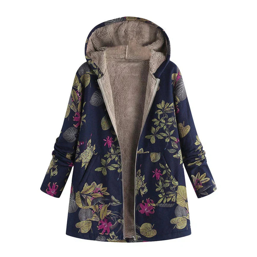 ModeGeist | Damenjacke mit Kapuze - Winter