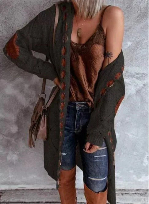 ModeGeist | Strickjacke Lang & Stilvoll