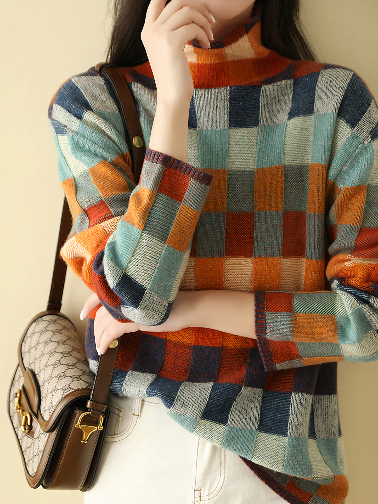 ModeGeist | Strickpullover mit Klassischer Form