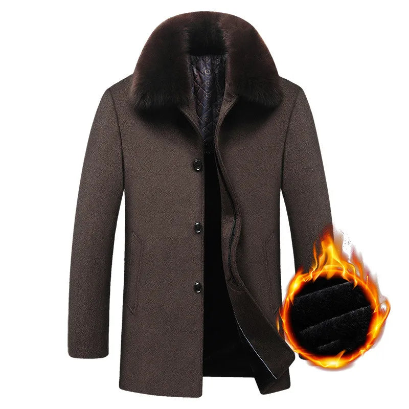 ModeGeist | Winterjacke mit Pelzkragen