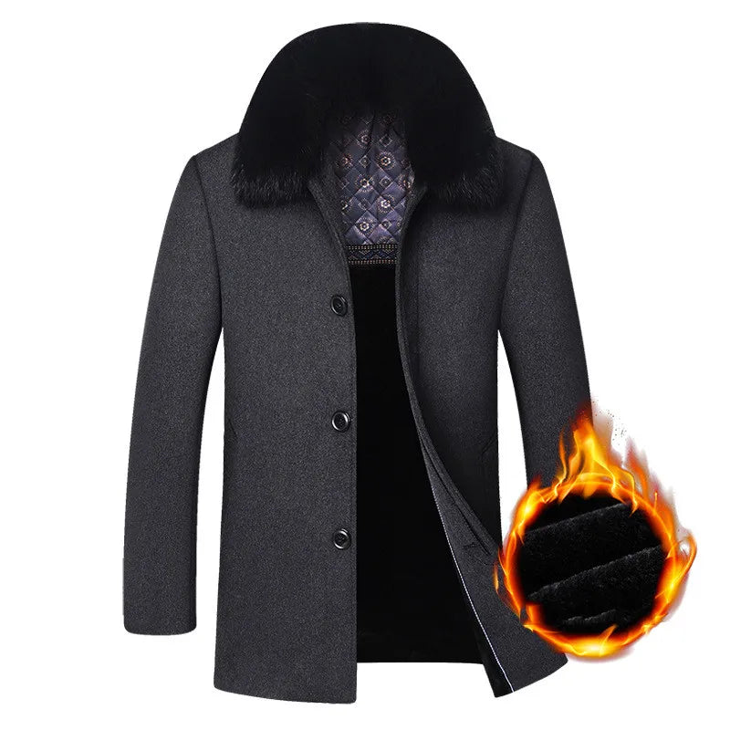 ModeGeist | Winterjacke mit Pelzkragen