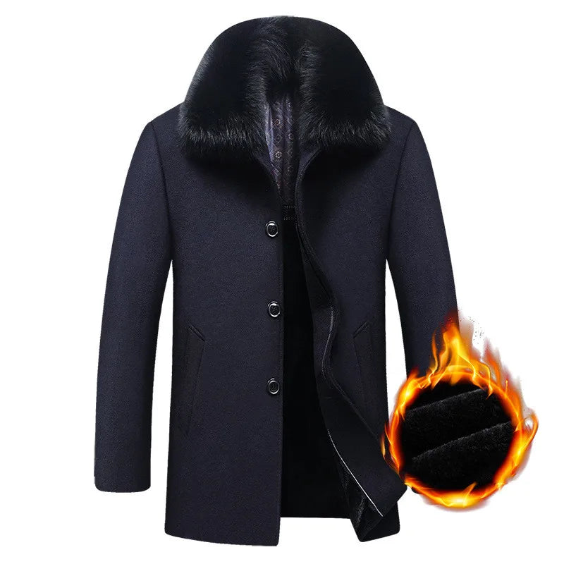 ModeGeist | Winterjacke mit Pelzkragen