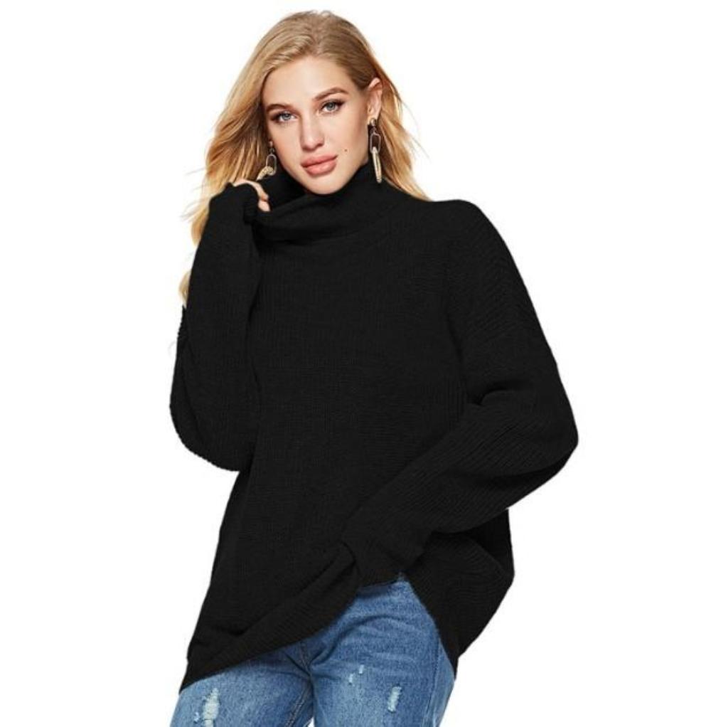 ModeGeist | Rollkragenpullover Weicher Strick Lässiger Komfort