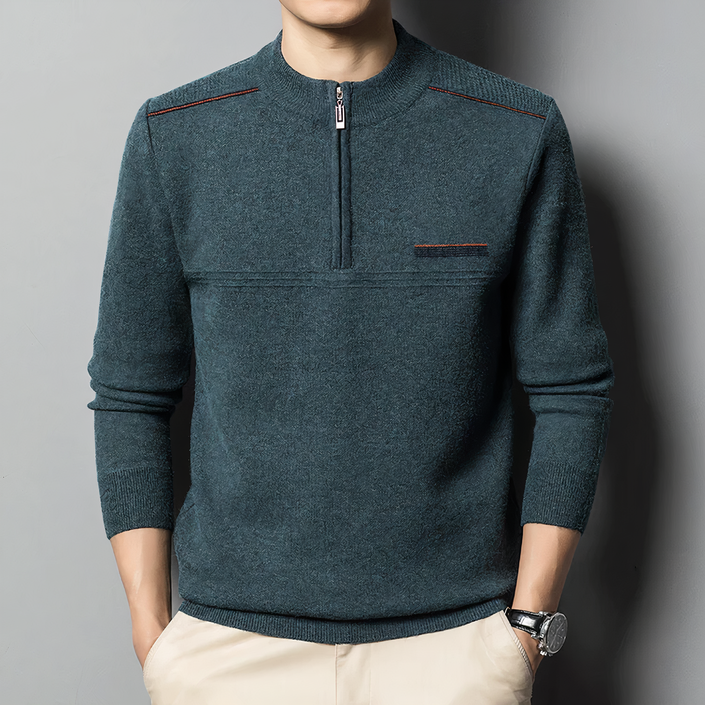 Männer-Pullover: weich, bequem, Brenner