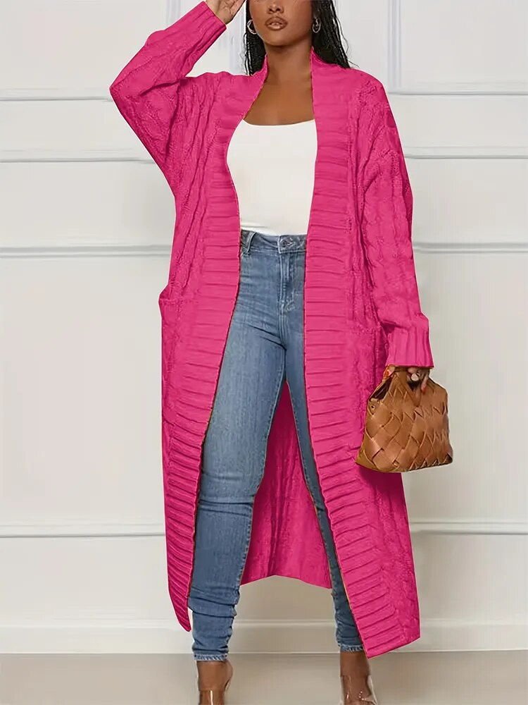 Brooklyn Grobstrick-Cardigan mit Taschen