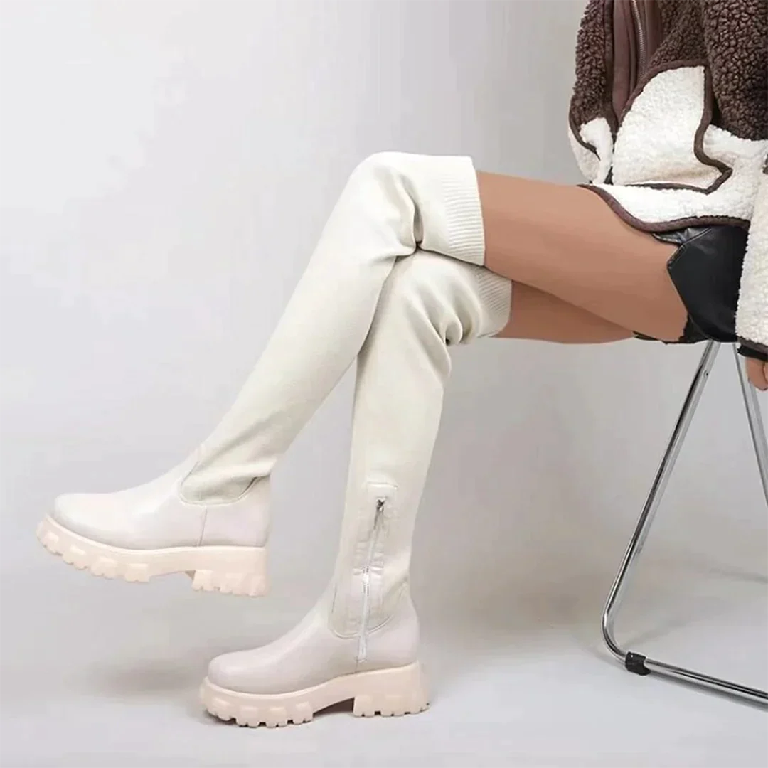 Isla: Elegante hohe Stiefel