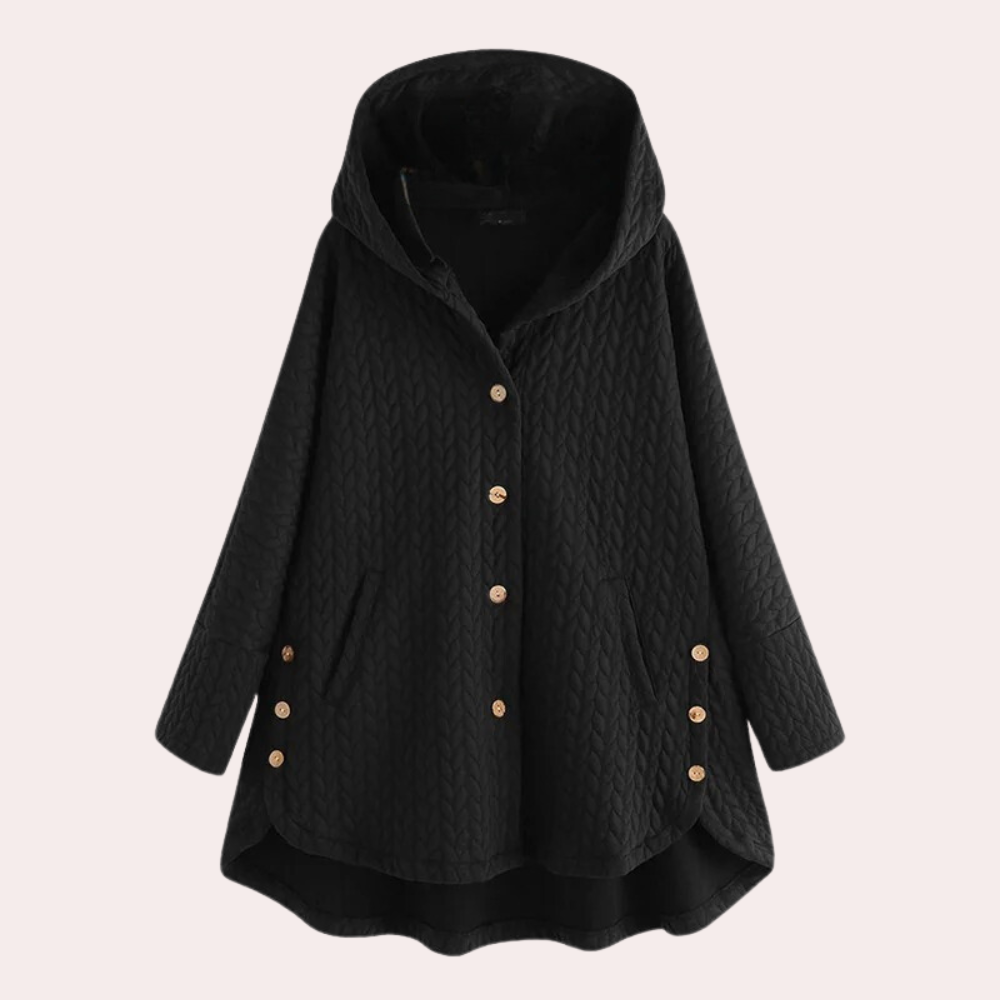 Elegante Damenjacke mit Kapuze