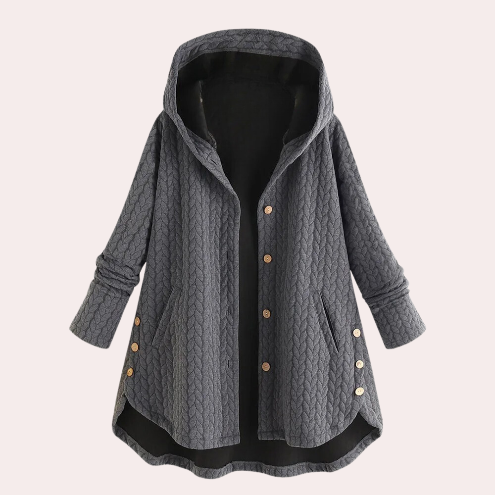 Elegante Damenjacke mit Kapuze