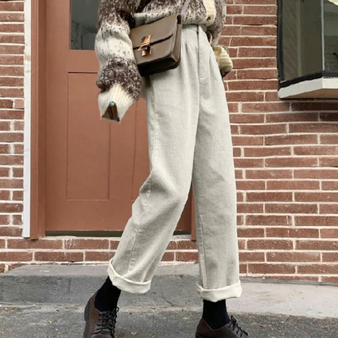 Cordhose MALIA: bequeme Freizeitpants