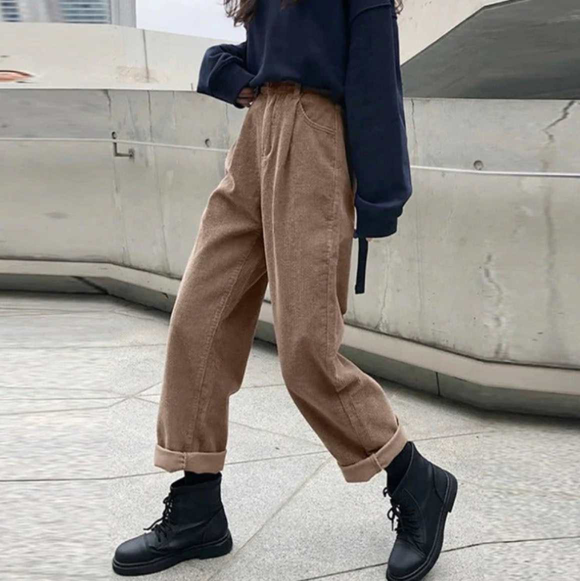 Cordhose MALIA: bequeme Freizeitpants