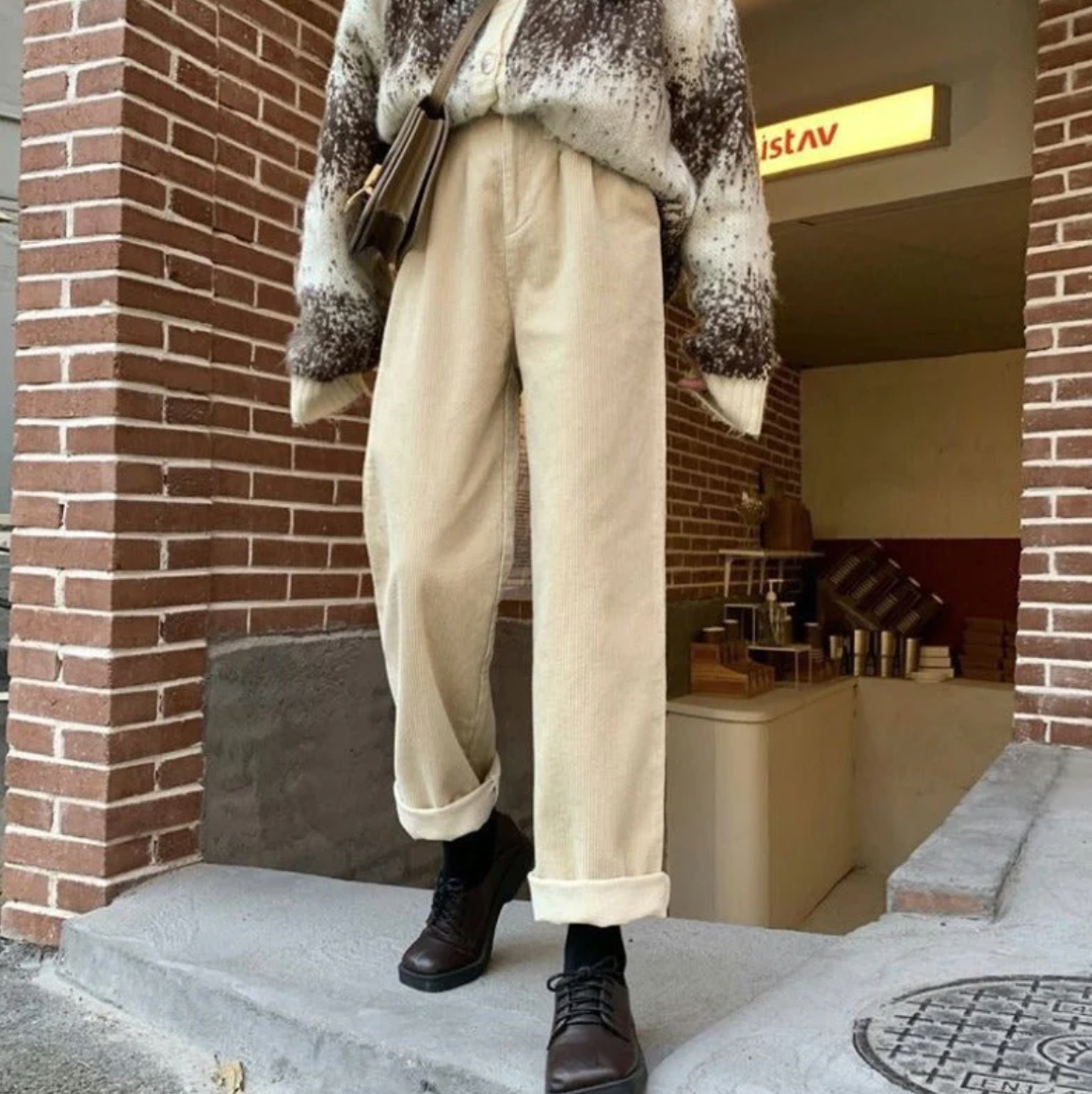 Cordhose MALIA: bequeme Freizeitpants