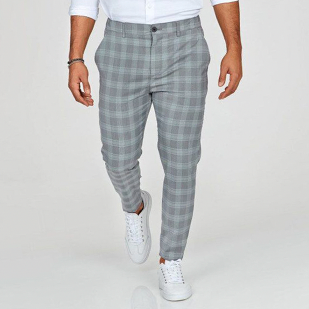 Elegante Herrenhose im Karomuster - Luan