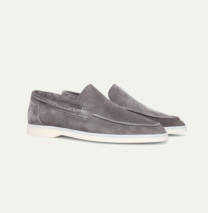 Lorenzo Herren-Loafer aus Wildleder im klassischen Stil