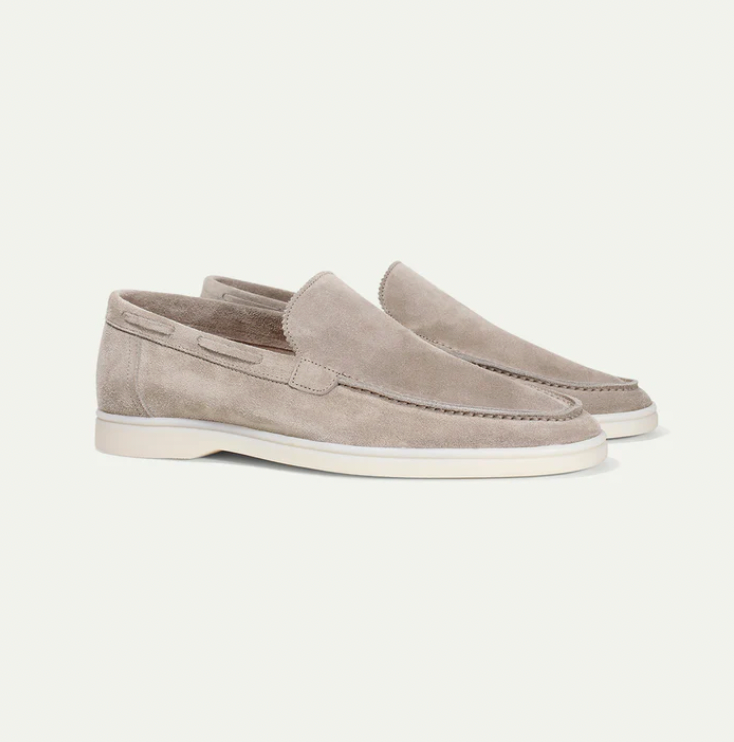 Lorenzo Herren-Loafer aus Wildleder im klassischen Stil