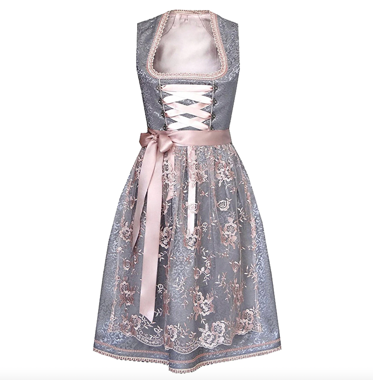 ModeGeist | Einzigartige Damen Tracht mit Schürze Perfekt für Oktoberfest
