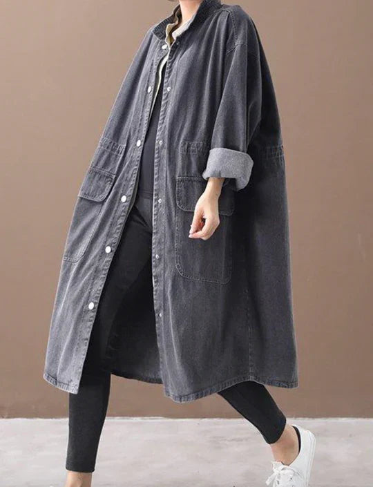 ModeGeist | Lange Jacke Für Herbst Winter