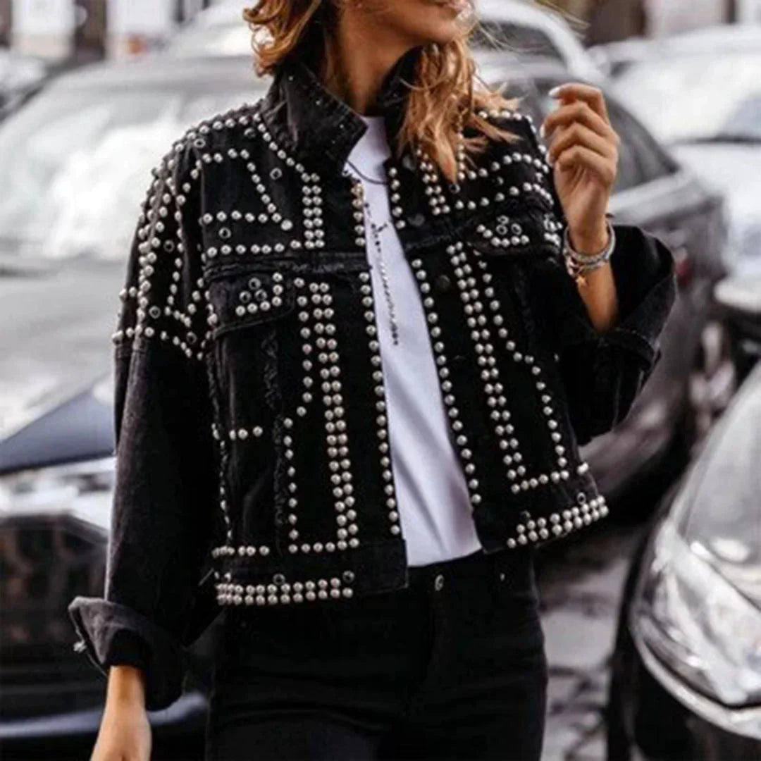 ModeGeist | Modische Jacke mit Nieten