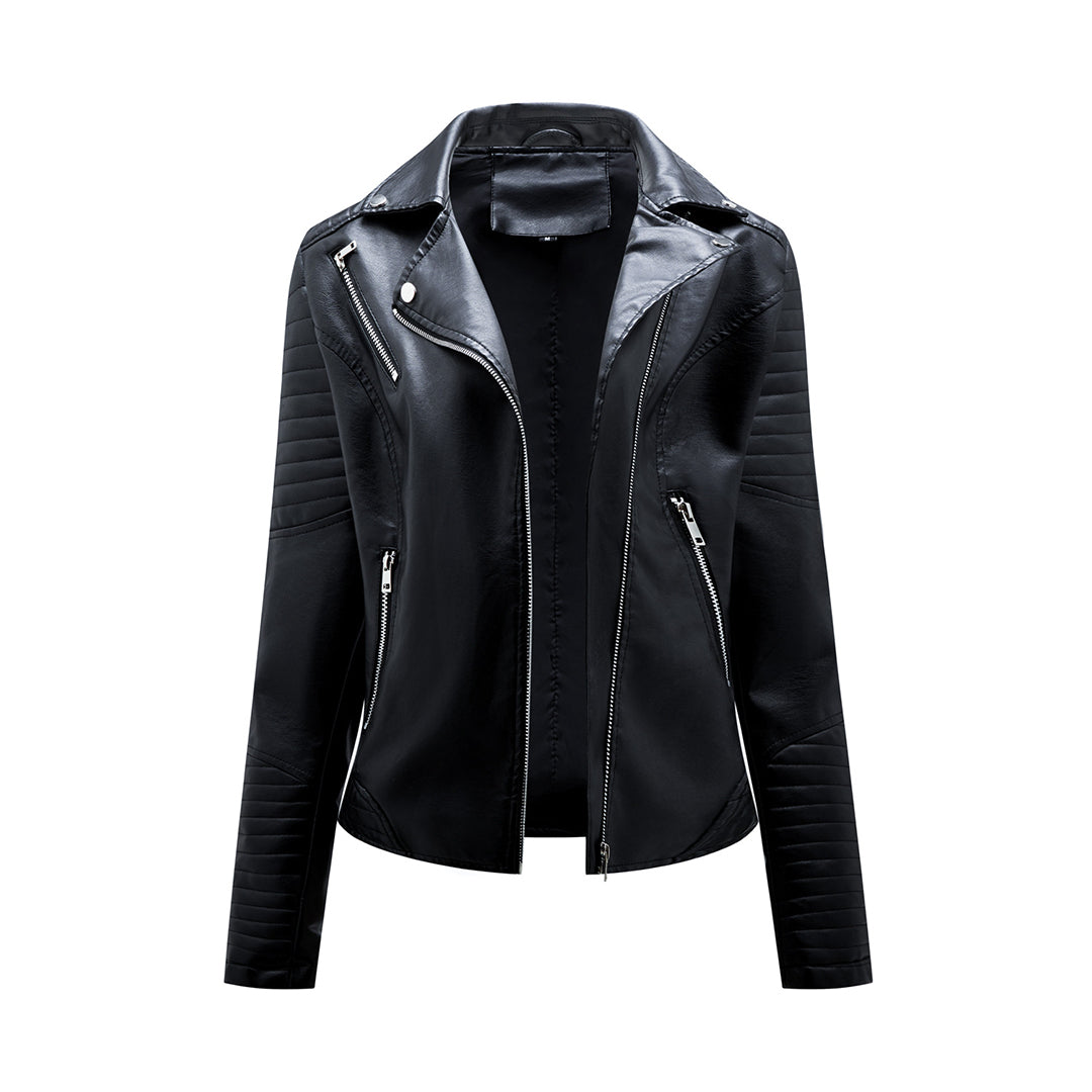 ModeGeist | Stilvolle Herbstlederjacke