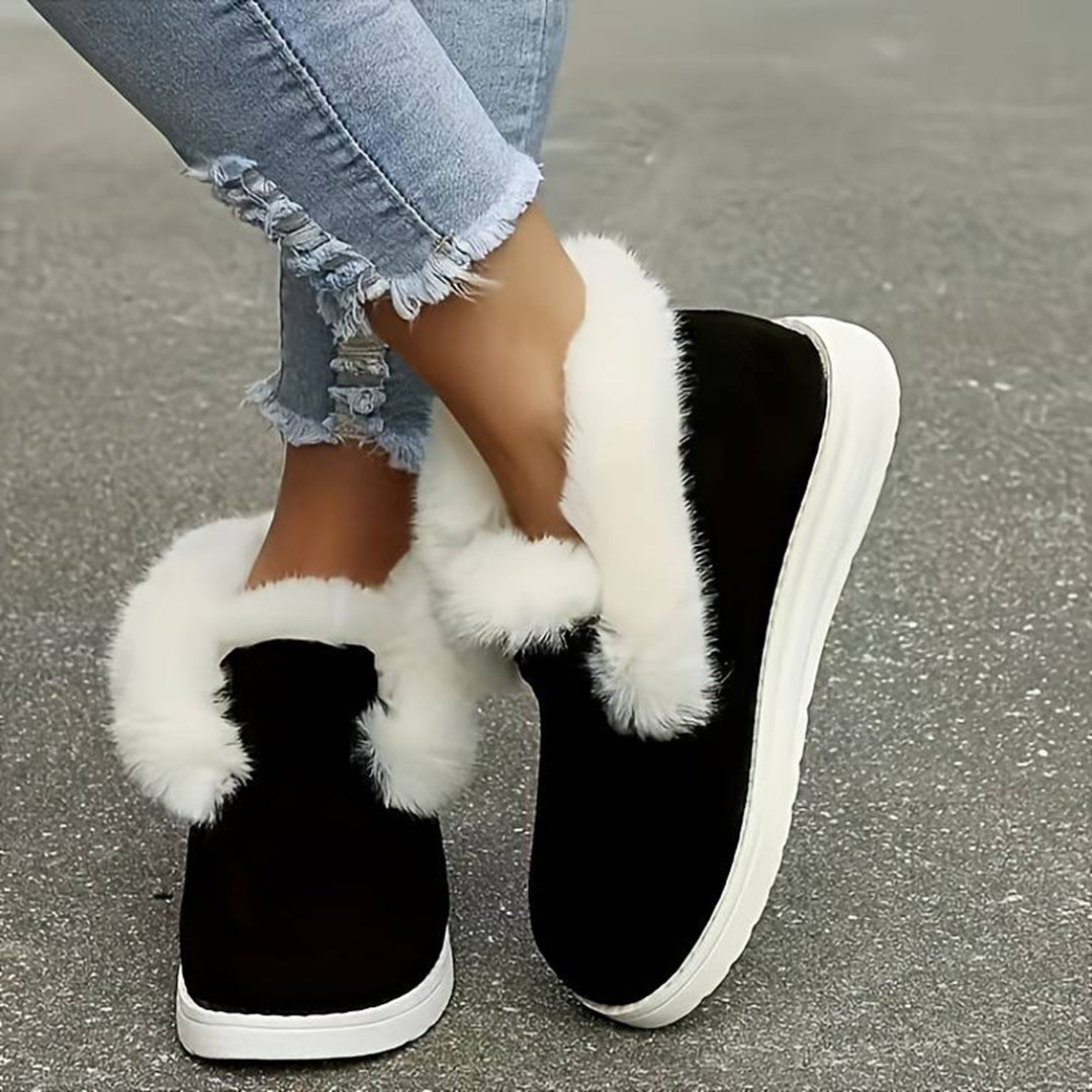 Louisa: Luxuriöse, warme und bequeme Winterstiefel