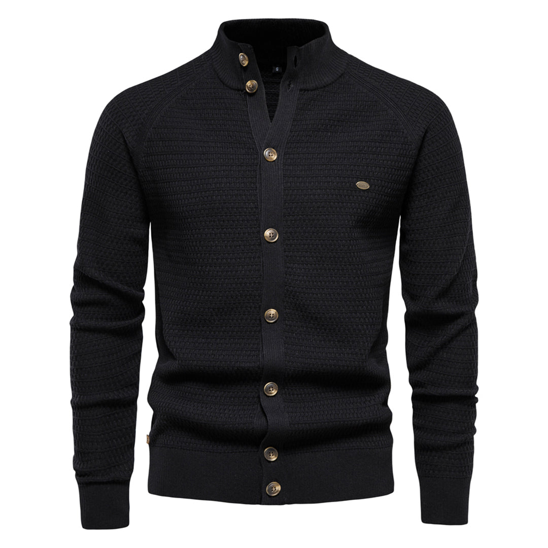 ModeGeist | Klassisch Gestrickte Strickjacke