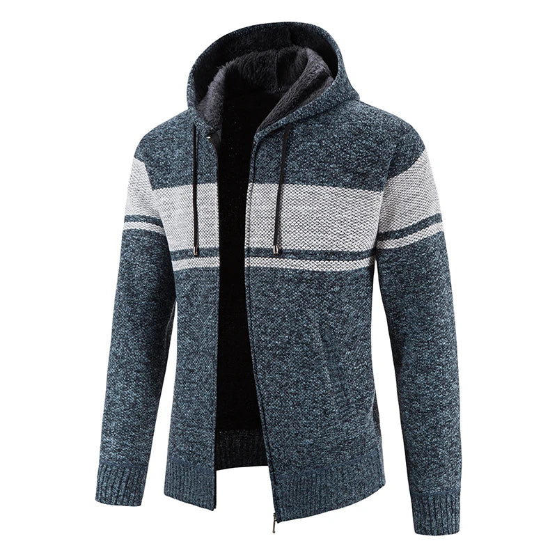 Männers Strickjacke - bequem und aus Hanf