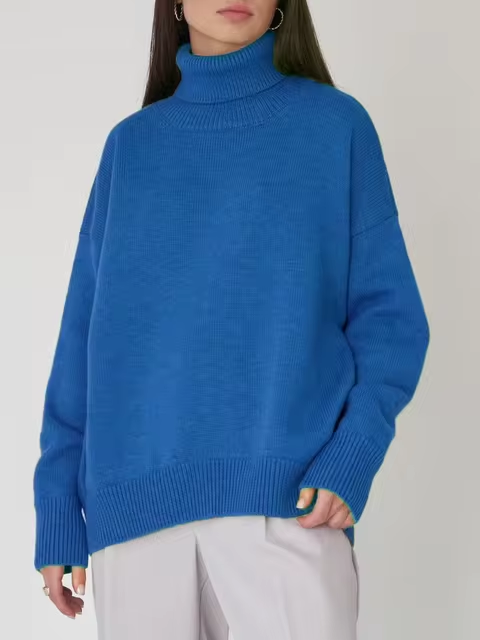 ModeGeist | Rollkragenpullover mit lockerer Passform