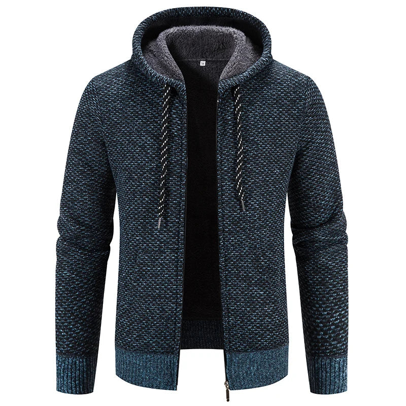 Männers Strickjacke - bequem und aus Hanf
