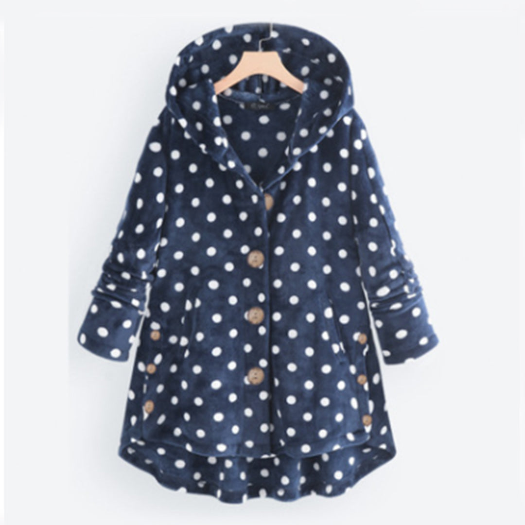 ModeGeist | Jacke mit Kapuze Polyester Warm und Bequem