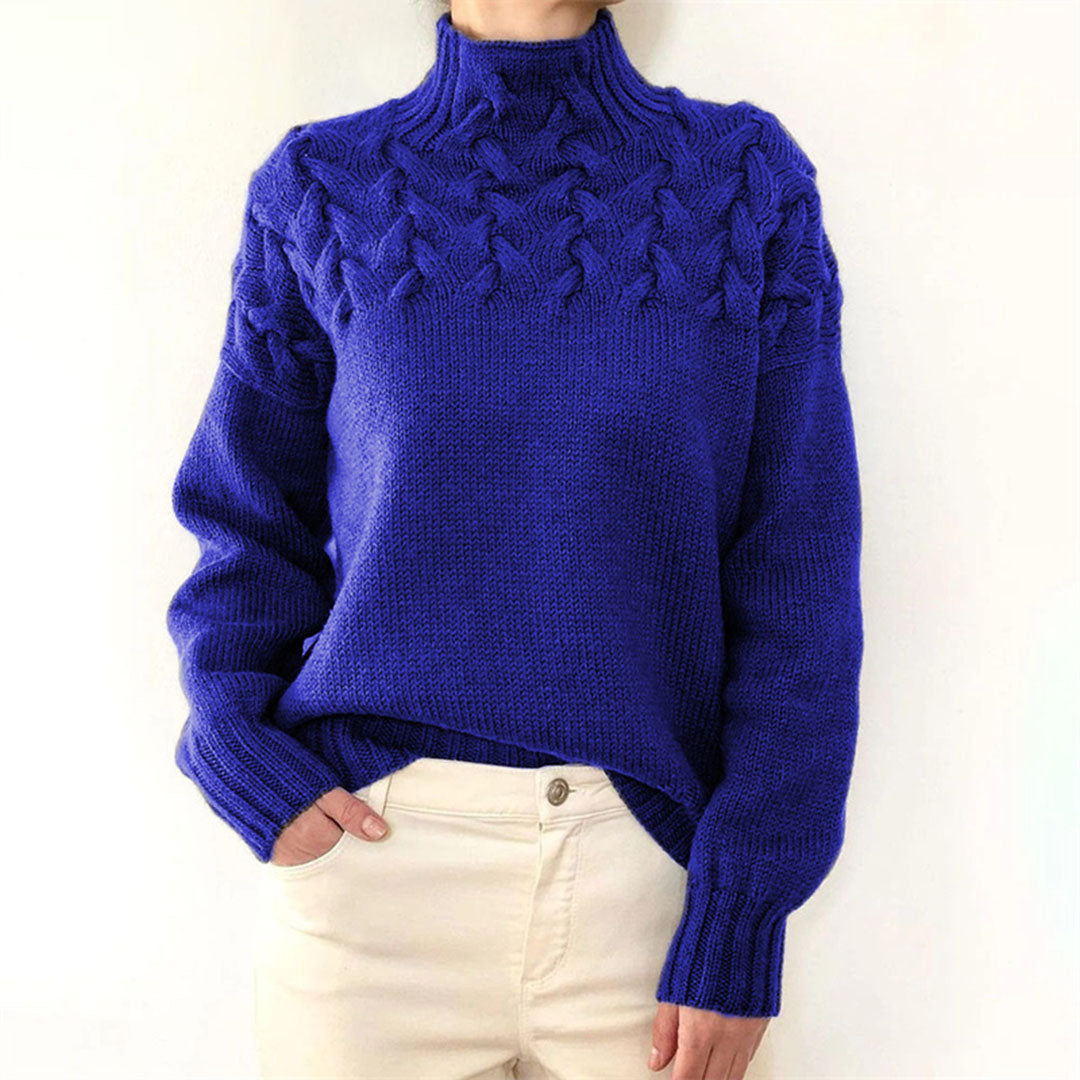 ModeGeist | Eleganter Pullover mit Rollkragen