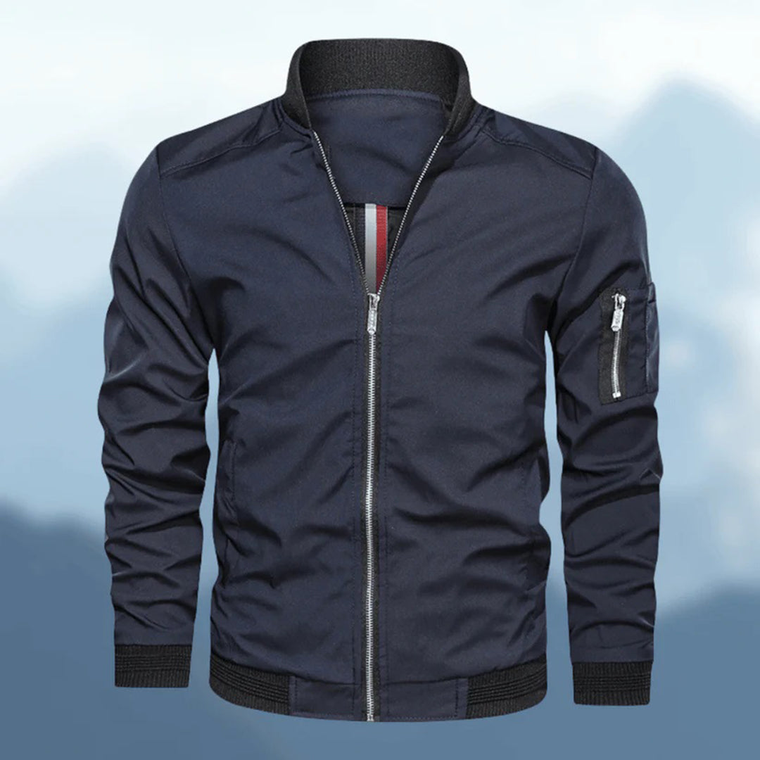 Männer Winter Bomberjacke, schlicht