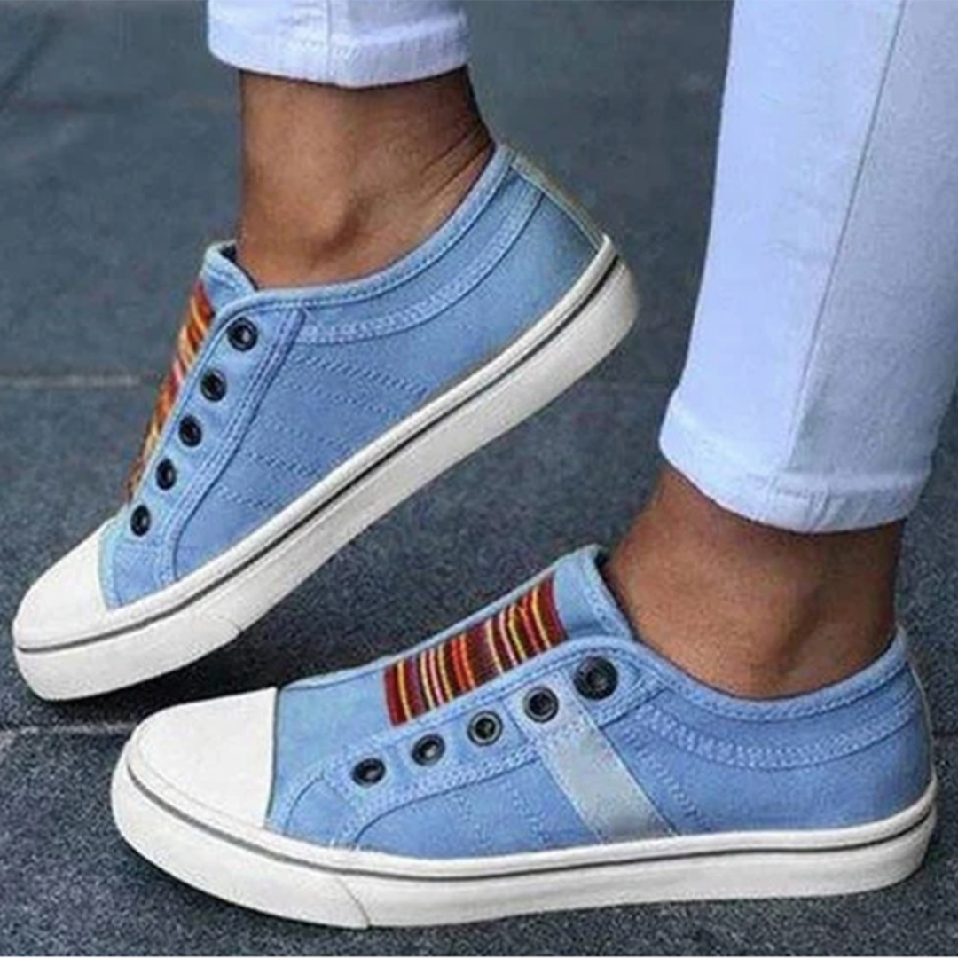 AUDREY: Modische Slip-on Sneaker für entspannten Tragekomfort
