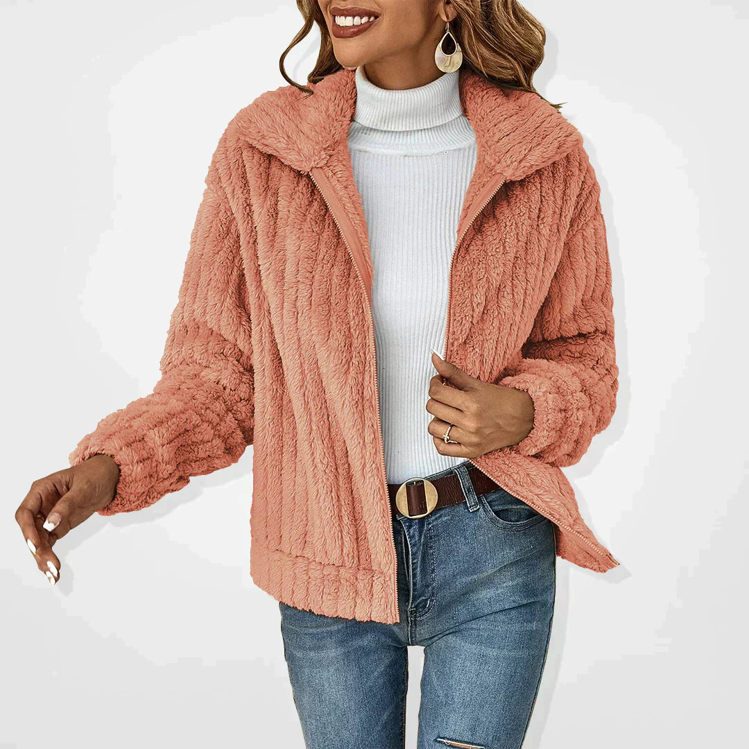 MODEGEIST Damen Leichte Strickjacke Langarm Entspannter Schnitt