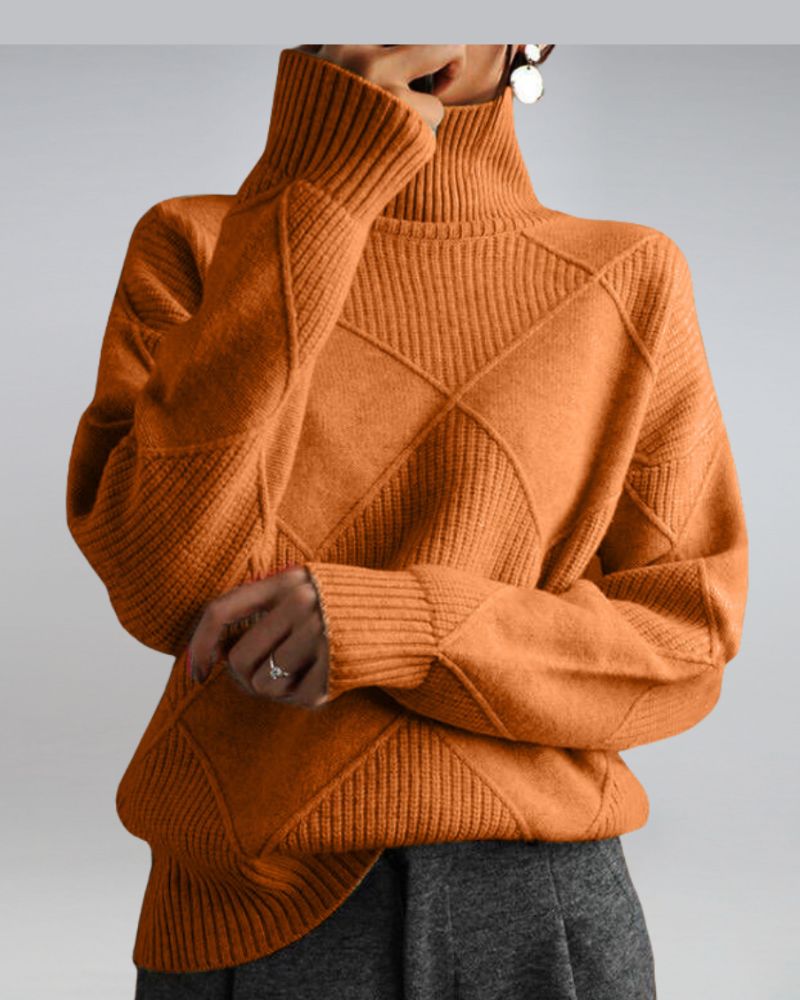 ModeGeist | Schicker Rollkragenpullover