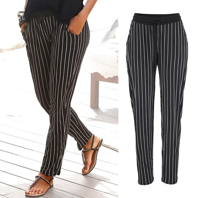 Boho Hose mit Frida-Druck
