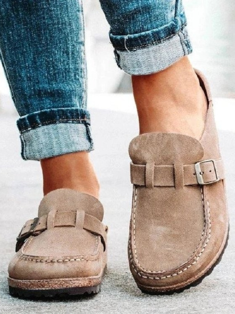MODEGEIST Damen Clogs Schlupfschuh Komfort Leicht Casual