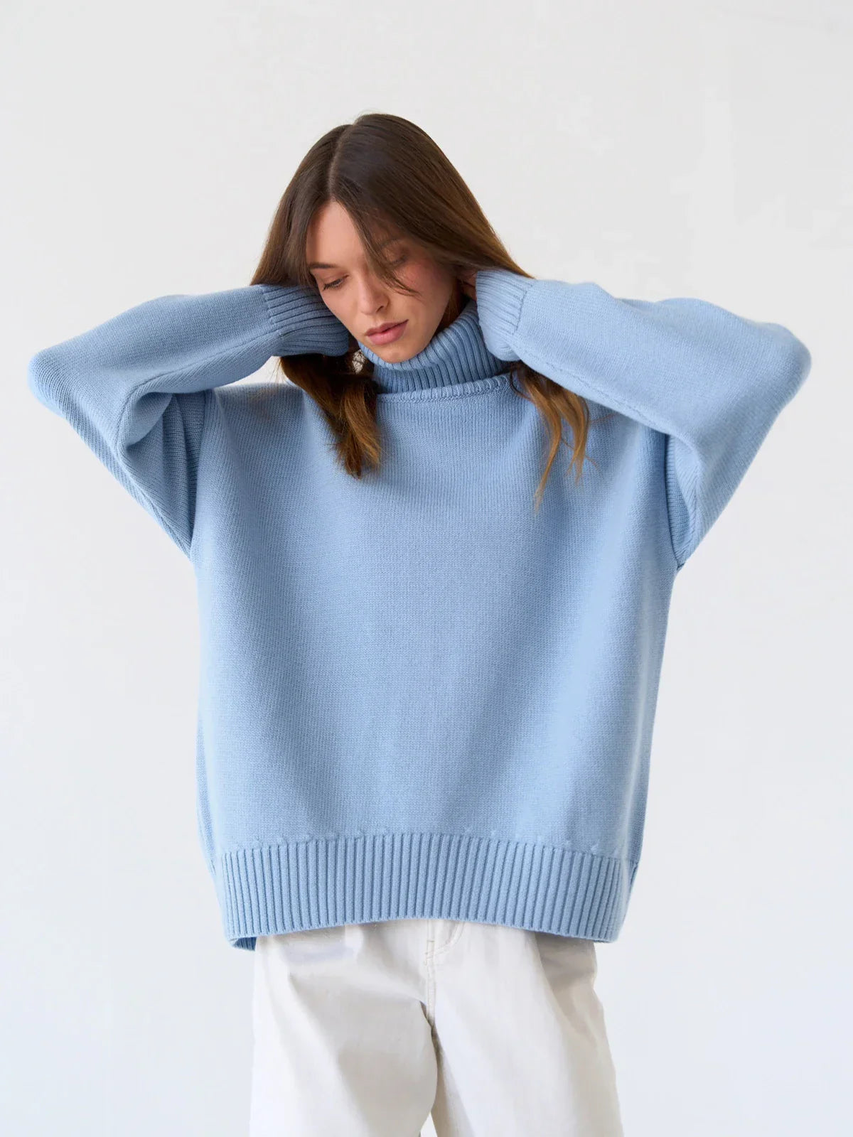 ModeGeist | Rollkragenpullover mit lockerer Passform