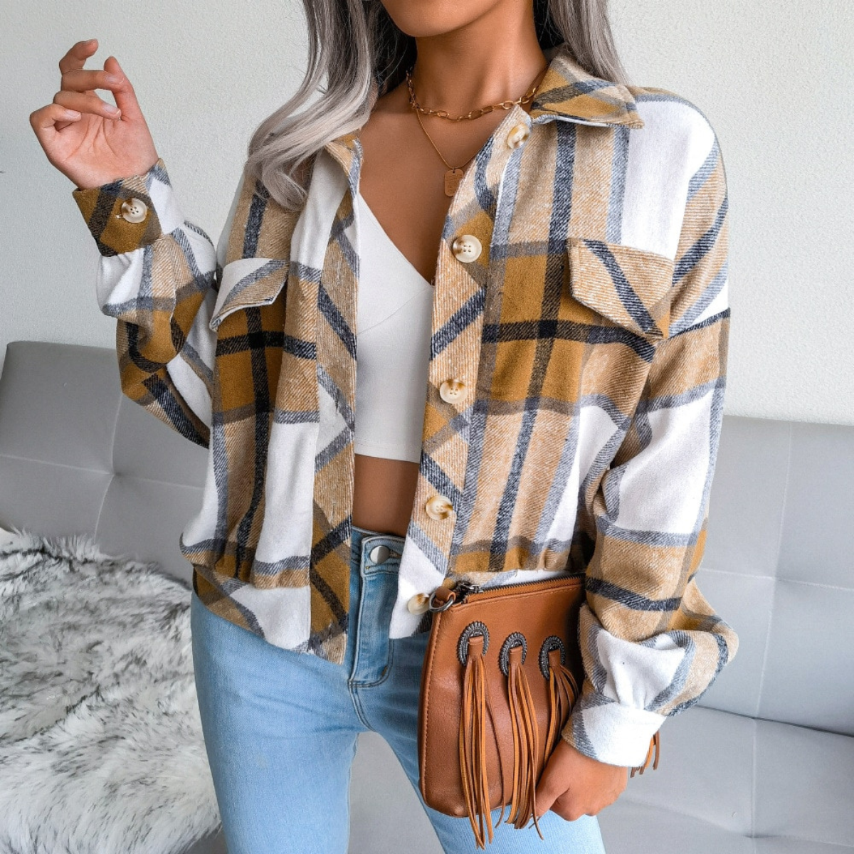 ModeGeist | Damen Strickjacke