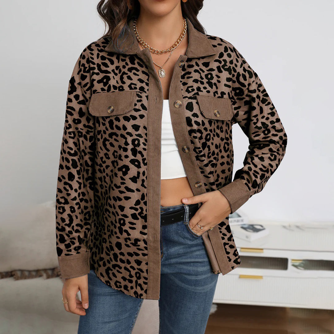 ModeGeist | Trendige Leopardenjacke